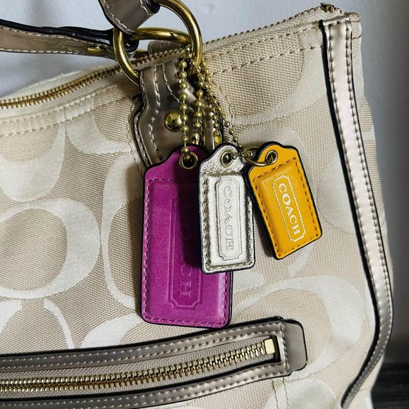 women’s Coach Signature C multicolored Print Handbag J1220-22472 - Picture 2 of 8